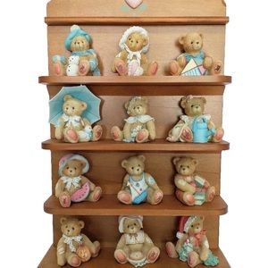Cherished Teddies monthly bear calendar in excellent condition
